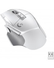 Гейминг мишка Logitech - G502 X Lightspeed EER2, оптична, бяла  -1